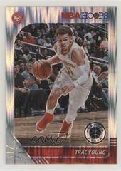 Trae Young [Flash] #1 Basketball Cards 2019 Panini Hoops Premium Stock Prices
