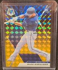 Alex Kirilloff [Gold Mosaic] #252 Baseball Cards 2021 Panini Mosaic Prices