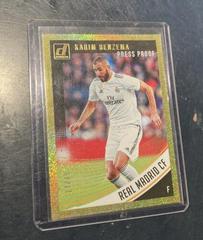 Karim Benzema [Press Proof Gold] Soccer Cards 2018 Panini Donruss Prices