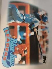 Blue Jays Leaders #201 Baseball Cards 1989 Topps Prices