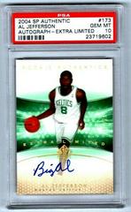 Al Jefferson [Autograph Extra Limited] #173 Basketball Cards 2004 SP Authentic Prices