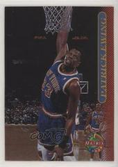 Patrick Ewing [Matrix] #12 Basketball Cards 1996 Stadium Club Prices