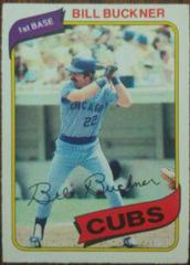 Bill Buckner #75 Baseball Cards 1980 O Pee Chee Prices