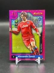 Alessandro Zanoli [Pink Mojo] Soccer Cards 2021 Topps Merlin Chrome UEFA Prices
