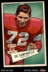 Joe Campanella #74 Football Cards 1952 Bowman Large Prices