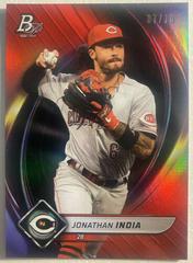 Jonathan India [Red] Baseball Cards 2022 Bowman Platinum Prices