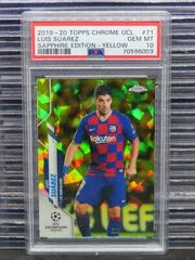 Luis Suarez [Yellow] Soccer Cards 2019 Topps Chrome UEFA Champions League Sapphire Prices