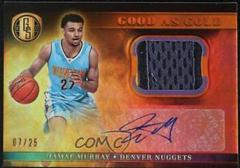 Jamal Murray [Jersey Autograph Prime] #306 Basketball Cards 2016 Panini Gold Standard Prices