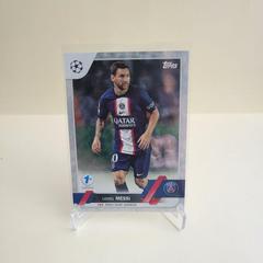 Lionel Messi [1st Edition Starball] Soccer Cards 2022 Topps UEFA Club Competitions Prices