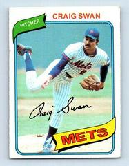 Craig Swan #1 Baseball Cards 1980 O Pee Chee Prices