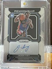 Jaden Ivey #RP-JID Basketball Cards 2022 Panini Prizm Rookie Penmanship Autographs Prices