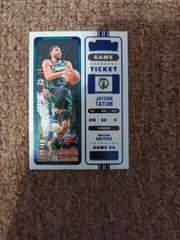 Jayson Tatum [Game Blue] Basketball Cards 2022 Panini Contenders Prices
