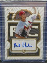 Matthew Liberatore #DRA-ML2 Baseball Cards 2023 Topps Definitive Rookie Autographs Collection Prices