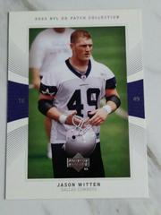 Jason Witten #111 Football Cards 2003 Upper Deck Patch Collection Prices