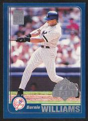 Bernie Williams #140 Baseball Cards 2001 Topps Opening Day Prices
