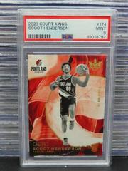 Scoot Henderson #174 Basketball Cards 2023 Panini Court Kings Prices