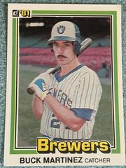 Buck Martinez [Photo Correct] Baseball Cards 1981 Donruss Prices