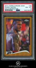 Randy Orton [Gold] Wrestling Cards 2014 Topps Chrome WWE Prices