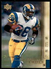 Marshall Faulk #134 Football Cards 2000 Upper Deck Gold Reserve Prices