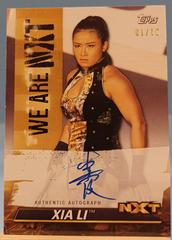 Xia Li [Gold] Wrestling Cards 2021 Topps WWE We Are NXT Autographs Prices