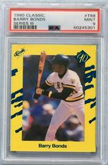 Barry Bonds [Series III] #T68 Baseball Cards 1990 Classic Prices