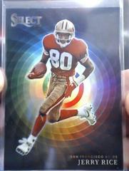 Jerry Rice [Gold] #CW-12 Football Cards 2022 Panini Select Color Wheel Prices