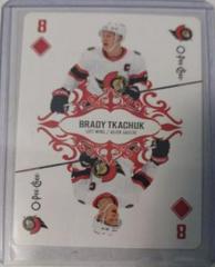 Brady Tkachuk #8-DIAMONDS Hockey Cards 2023 O-Pee-Chee Playing Cards Prices
