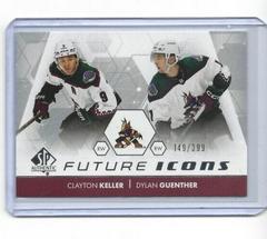 Clayton Keller, Dylan Guenther #FI-2 Hockey Cards 2022 SP Authentic Future Icons Prices