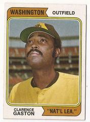 Clarence Gaston [Washington] Baseball Cards 1974 Topps Prices