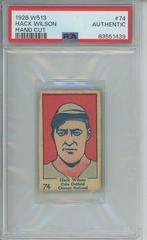 Hack Wilson Baseball Cards 1928 W513 Hand Cut Prices
