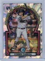 Corbin Carroll [Atomic] #ROYF-1 Baseball Cards 2023 Bowman Chrome Rookie of the Year Favorites Prices
