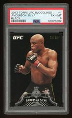 Anderson Silva [Black] #1 Ufc Cards 2012 Topps UFC Bloodlines Prices