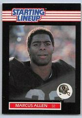 Marcus Allen Football Cards 1989 Kenner Starting Lineup Prices