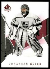 Jonathan Quick [Limited Red] Hockey Cards 2018 SP Authentic Prices