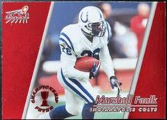 Marshall Faulk [Red] #21 Football Cards 1998 Pacific Aurora Championship Fever Prices