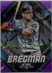 Alex Bregman [Purple] #3 Baseball Cards 2022 Topps Fire Prices