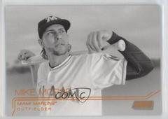 Mike Trout [Black White Orange Foil] #135 Baseball Cards 2015 Stadium Club Prices