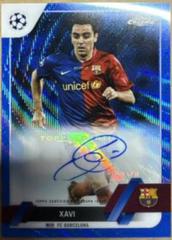 Xavi [Blue Wave] #CA-X Soccer Cards 2022 Topps Chrome UEFA Club Competitions Autographs Prices