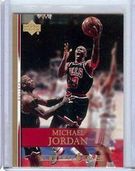 Michael Jordan [Electric Court Gold] Basketball Cards 2007 Upper Deck Prices