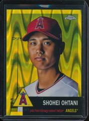 Shohei Ohtani [Yellow RayWave] #1 Baseball Cards 2022 Topps Chrome Platinum Anniversary Prices