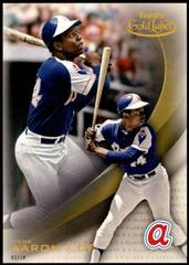 Hank Aaron [Class 3 5x7 Gold] #84 Baseball Cards 2016 Topps Gold Label Prices