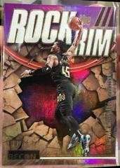 Donovan Mitchell [Purple] #10 Basketball Cards 2023 Panini Recon Rock the Rim Prices