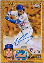 Mark Vientos #CGA-MV Baseball Cards 2023 Topps Gilded Collection Chrome Gold Etch Autographs Prices