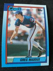 Greg Maddux #715 Baseball Cards 1990 Topps Prices