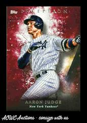Aaron Judge [Red] #1 Baseball Cards 2018 Topps Inception Prices