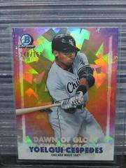 Yoelqui Cespedes [Atomic Refractor] #DOG-11 Baseball Cards 2021 Bowman Chrome Dawn of Glory Prices