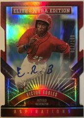 Victor Robles [Aspirations Die Cut Signature] Baseball Cards 2015 Panini Elite Extra Edition Prices
