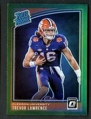 Trevor Lawrence [Green] Football Cards 2021 Panini Chronicles Draft Picks Prices