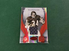 Walter Payton [Mirror Red Material] #255 Football Cards 2008 Leaf Certified Materials Prices