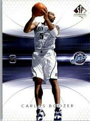 Carlos Boozer #86 Basketball Cards 2004 SP Authentic Prices